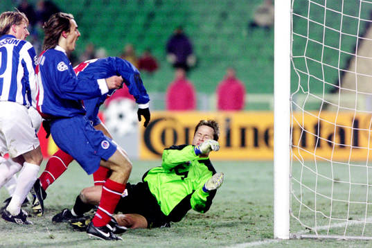 Fotboll, Champions League, IFK Göteborg - Paris