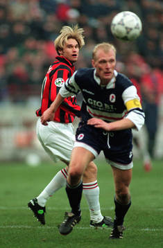 Andreas Andersson, Milan, och Klas Ingesson, Bari