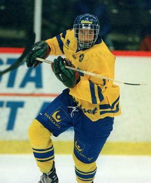 Ishockey -- Kristian Huselius, Sverige Team 20