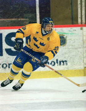 Ishockey -- Josef Boumedienne, Sverige Team 20