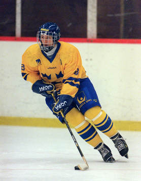 Ishockey -- Jonas Elofsson, Sverige Team 20