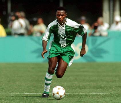 Fotboll VM 1998.Victor Ikpeba, Nigeria
