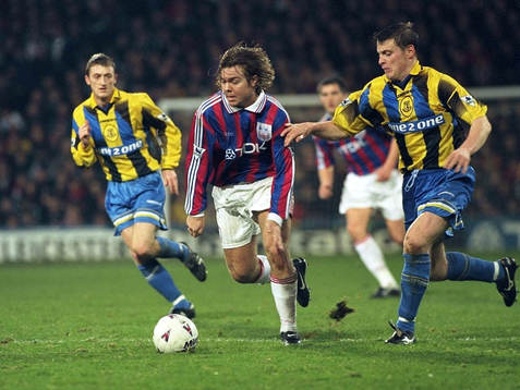 Tomas Brolin, Crystal P (Crystal Palace) och Tony Thomas,