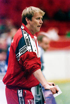 Åge Hareide, tränare i Helsingborg