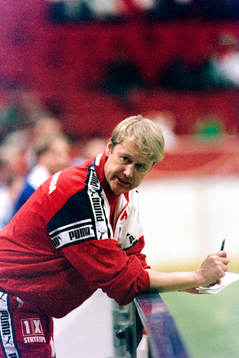Åge Hareide, tränare i Helsingborg