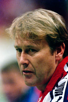 Åge Hareide, tränare i Helsingborg