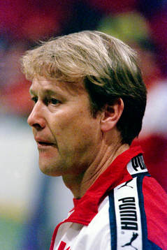 Åge Hareide, tränare i Helsingborg
