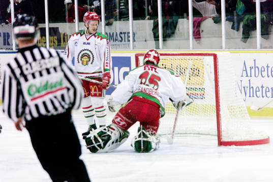 Ishockey, Elitserien, Malmö - Västra Frölunda, 5-0