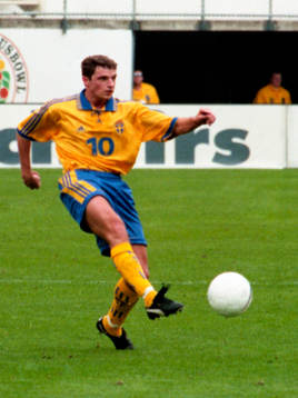 Fotboll, USA - Sverige, 0-1