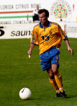 Fredrik Ljungberg, Sverige med bollen