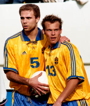 Teddy Lucic och Fredrik Ljungberg, Sverige