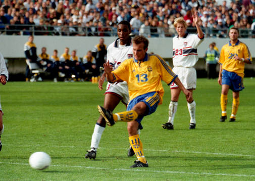 Fredrik Ljungberg i skottagen