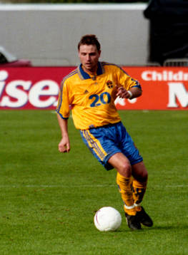 Erik Wahlstedt, Sverige med bollen