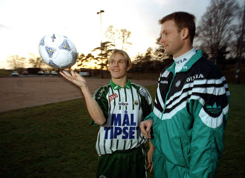 Hans Blomqvist och Torbjörn Nilsson, tränare Västra