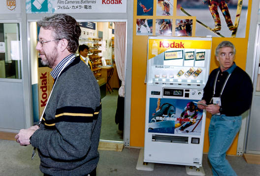 Kent Forsberg, förbundskapten och Barry Smith,