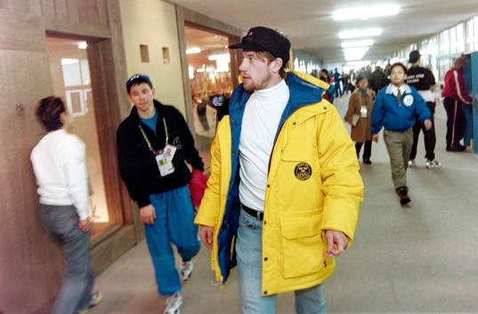 Peter Forsberg på shoppingtur