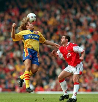 Tomas Brolin, Crystal P, och Nigel Winterburn