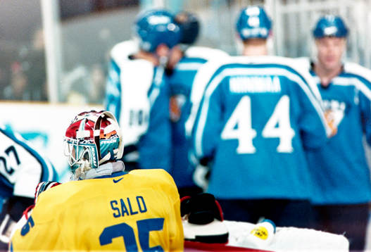 Tommy Salo, målvakt i Sverige