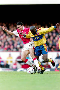 Paolo Vernazza, Arsenal med bollen