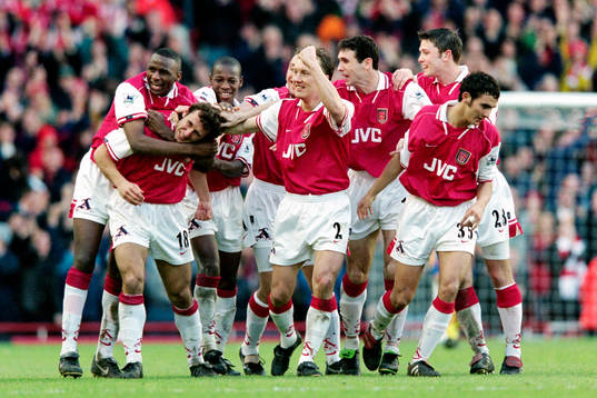 Jubel i Arsenal