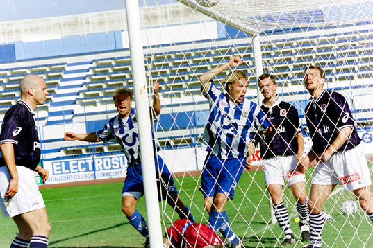 Andreas hermansson och Magnus Johansson, Göteborg jublar
