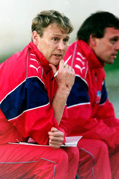 Åge Hareide, tränare i Helsingborg