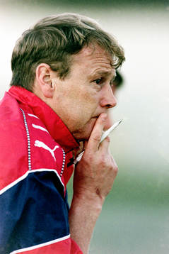 Åge Hareide, tränare i Helsingborg