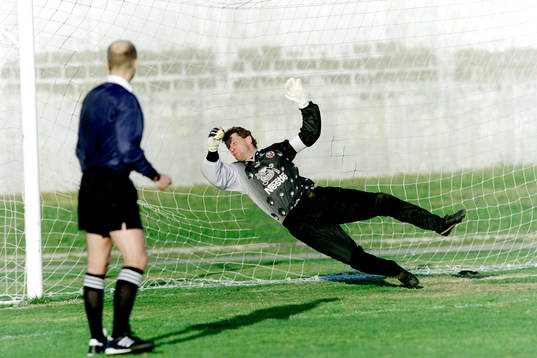 Sven Andersson, målvakt i Helsingborg