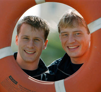 Hjalmar Björnsson och Jacob Jonhardsson, Helsingborg