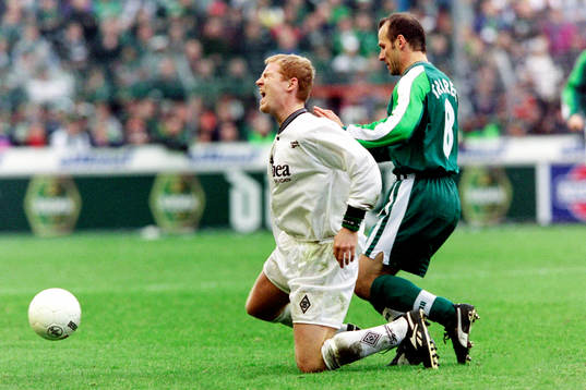 Fotboll, Bundesliga, Borussia Mönchengladbach - Werder