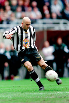 Fotboll, Premiership, Newcastle - Coventry, 4-0