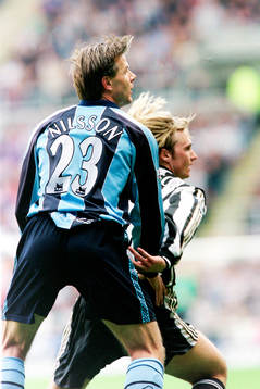 Roland Nilsson, Coventry i ryggen på Andreas Andersson,