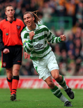 Henrik Larsson (Henrik Henke Larsson), Celtic (mot Dundee