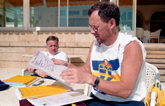 Tommy Söderberg, Förbundskapten och Lars Lagerbäck,