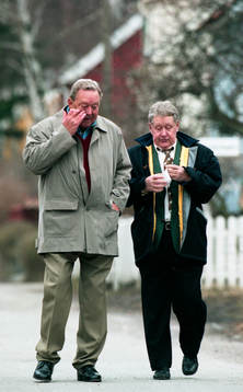 Lennart Johansson, Uefa president och Lars-Gunnar