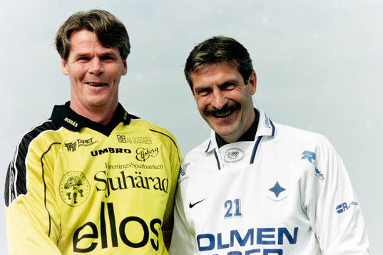 Karl-Gunnar Björklund, Elfsborg och Olle Nordin,