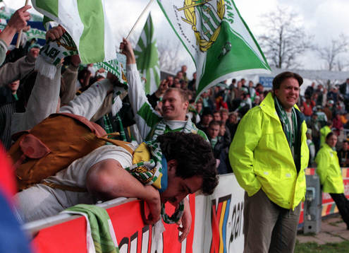 Hammarby, supporter, fylla, Bajen