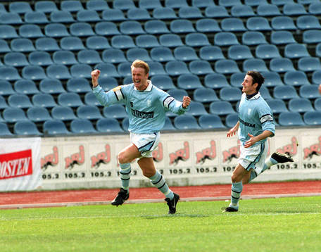 Sverrir Sverrisson och Yksel Osmanovski, Malmö FF