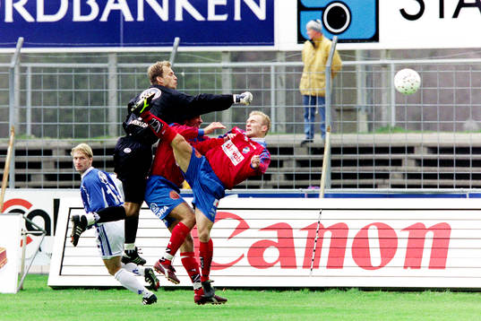 Håkan Svensson, målvakt i Halmstad
