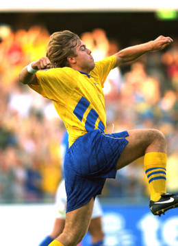 Tomas Brolin, Sverige, jublar