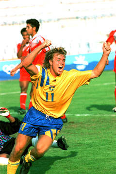 Tomas Brolin jublar