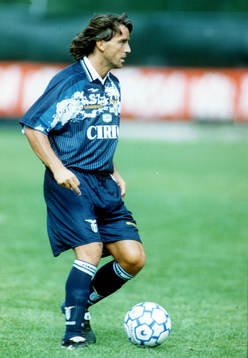 Fotboll -- Roberto Mancini, Lazio