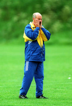 1995 Tommy Svensson, förbundskapten Sverige