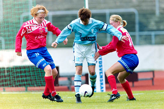 Bläddra bland fler bilder av Fotboll, Damallsvenskan, Malmö FF - Sunnanå, 1-1