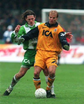 Petur Marteinsson, Hammarby, och Andreas Hermansson, IFK