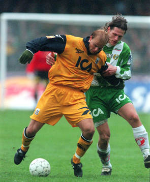 Andreas Hermansson, IFK Göteborg och Petur Marteinsson,