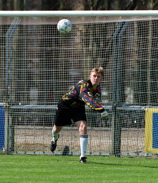Mats Svensson, målvakt i Landskrona Bois
