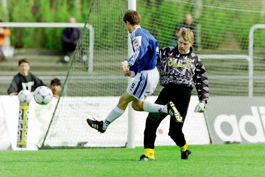 Magnus Arvidsson, Trelleborg framför häckens målvakt