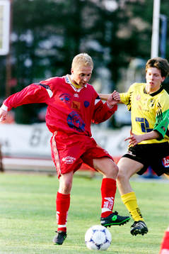 Fotboll, Div 1 Södra, IFK Hässleholm - Falkenberg, 1-2
