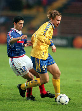 Sabri Lamouchi och Andreas Andersson